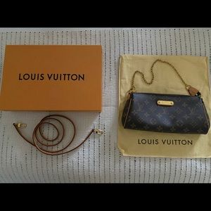 Louis Vuitton Eva clutch Monogram